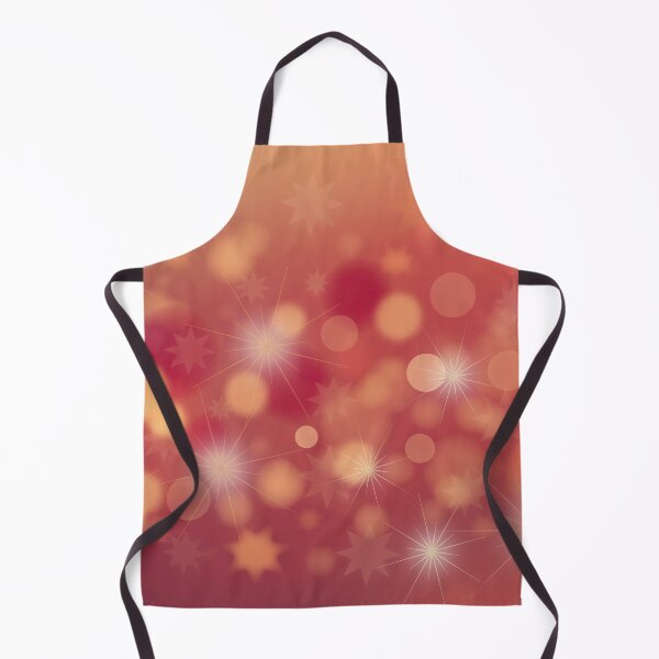 Item preview, Red Sparkle Bokeh Christmas Stars Pattern designed and sold by livianasgifts.
