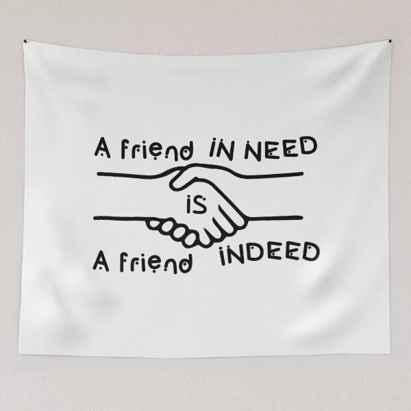Item preview, A friend in need is a friend indeed  designed and sold by Achily.