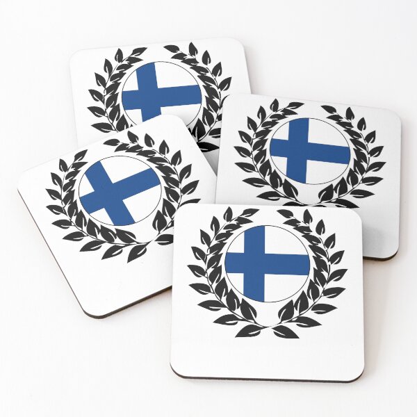 Item preview, Finland laurel wreath designed and sold by GeogDesigns.
