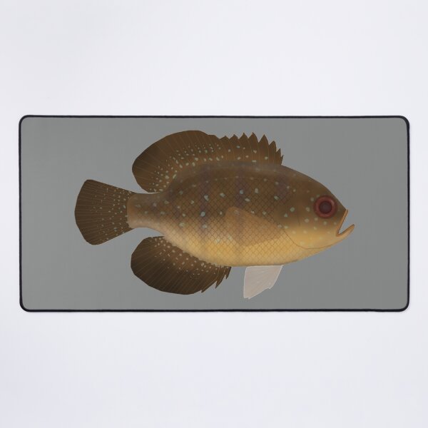 Blue Spotted Sunfish Desk Mat