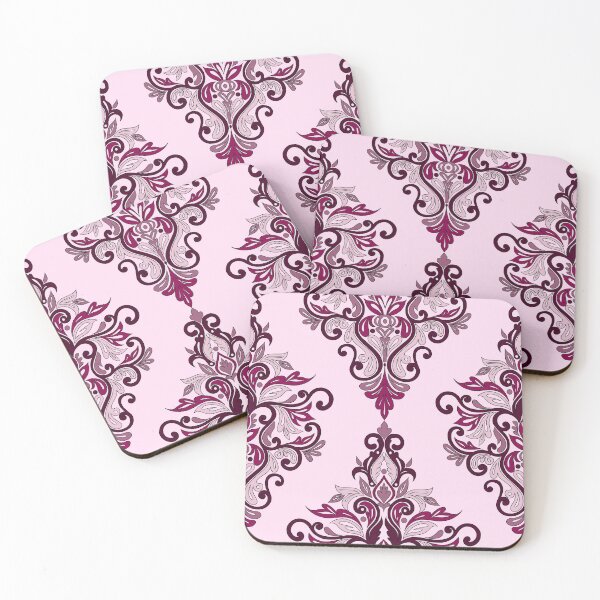 Item preview, Seamless Paisley Repeat Pattern - Magenta Pink designed and sold by SemDesigns1.