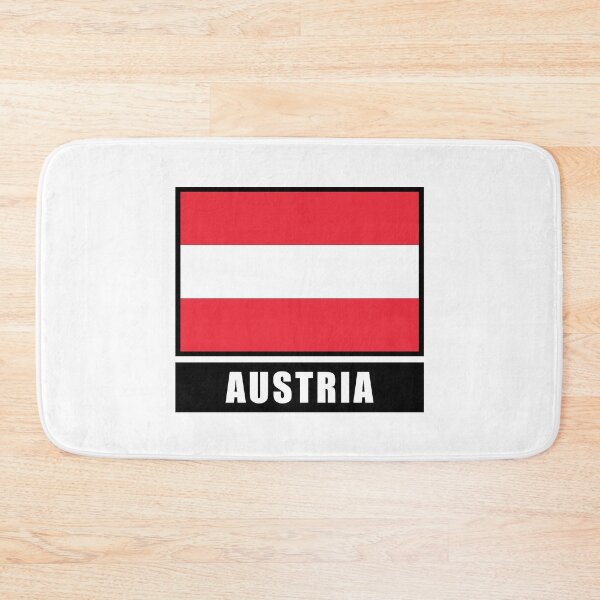 Item preview, Austria Austrian flag flag designed and sold by GeogDesigns.
