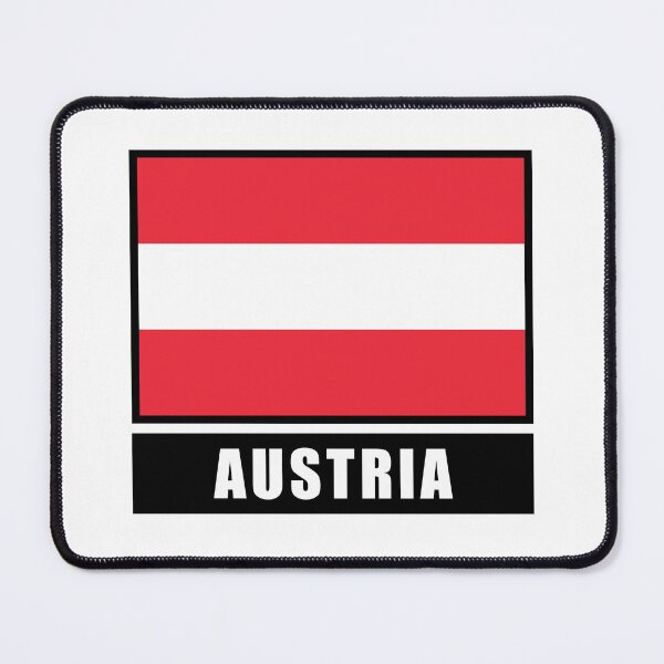 Item preview, Austria Austrian flag flag designed and sold by GeogDesigns.