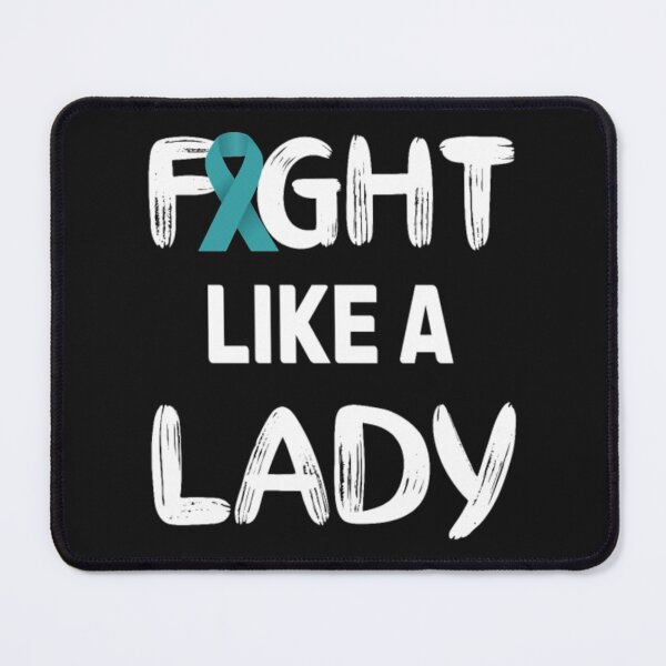 Item preview, Fight Like a lady Cervical Cancer Warrior designed and sold by Clavitaps.