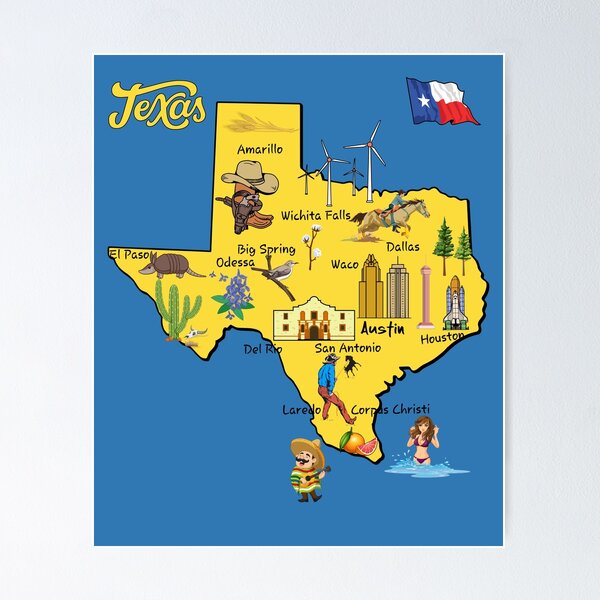 Police Things Inside Texas State Map - Personalized Shirt - Standard