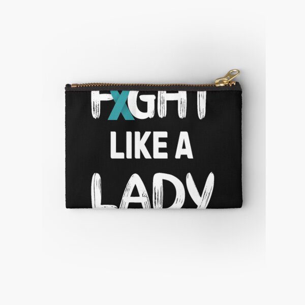 Item preview, Fight Like a lady Cervical Cancer Warrior designed and sold by Clavitaps.
