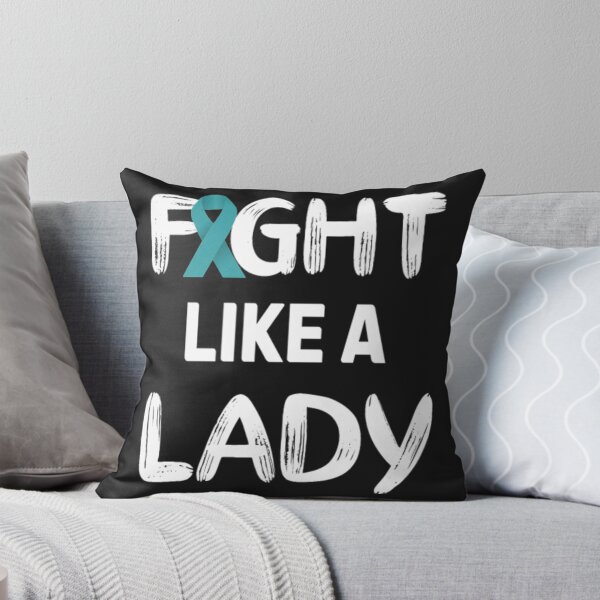 Item preview, Fight Like a lady Cervical Cancer Warrior designed and sold by Clavitaps.