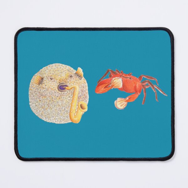 Item preview, The saxophone puffer and the castanet crab designed and sold by Sanguinik.