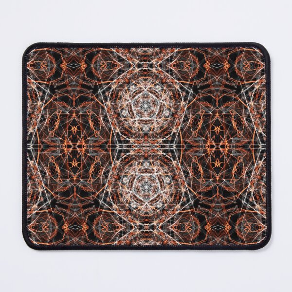 Item preview, Liquid Light Series #56 ~ Orange and Grey Abstract Fractal Pattern designed and sold by Ascension Vibrations.