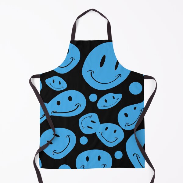 Item preview, blue and black liquid smiley faces designed and sold by Northendesigns.