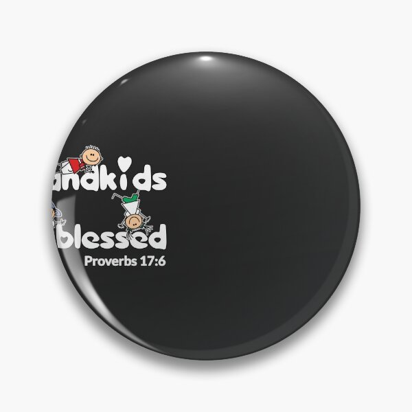 Item preview, Christian Design - Grandkids so Blessed - Proverbs 17 designed and sold by simplydesignart.