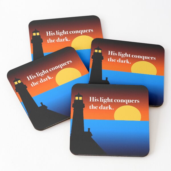 Item preview, His Light Conquers designed and sold by KirtTisdale.