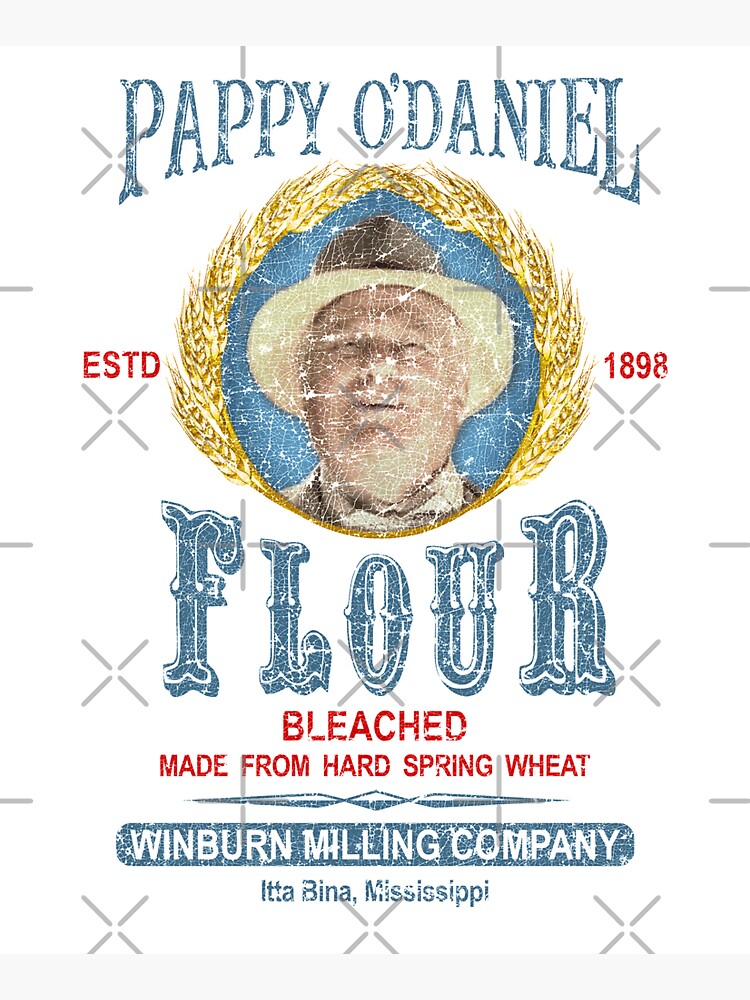 O Brother Where Art Thou Pappy O'Daniel Flour Retro Movie Tote