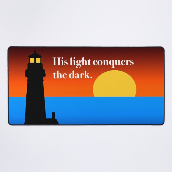 Item preview, His Light Conquers designed and sold by KirtTisdale.