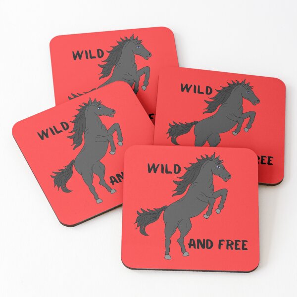 Item preview, wild and free - horse designed and sold by Jessi-Sketches.