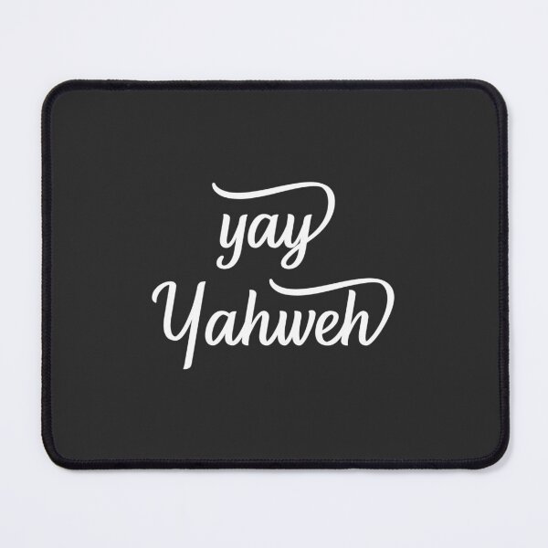 Item preview, Christian Design - Yay Yahweh in White designed and sold by simplydesignart.