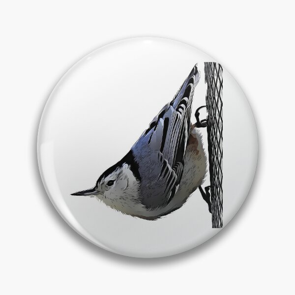 Item preview, White Breasted Nuthatch WBNU designed and sold by KxNation.