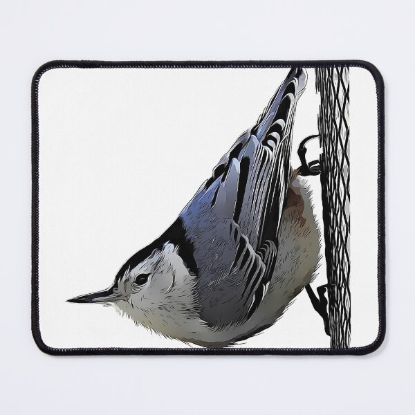 Item preview, White Breasted Nuthatch WBNU designed and sold by KxNation.