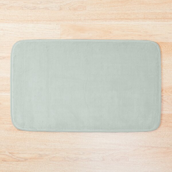 Beach Glass Pastel Green Coordinates w/ Behr 2022 Color of the Year Breezeway MQ3-21 Bath Mat