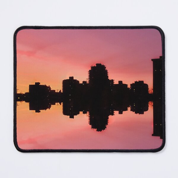 Item preview, Purple Sunset Sky Cityscape designed and sold by julieerinphotos.