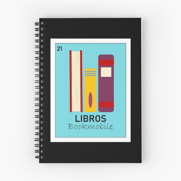 Aperçu de l'œuvre Logo du bibliobus Libros créée et vendue par LittleFoxglove.