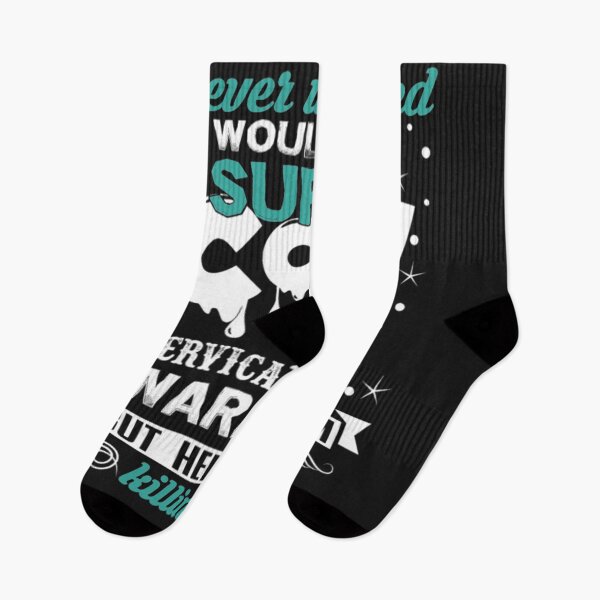Item preview, Never imagined super cool cervical cancer warrior designed and sold by Clavitaps.