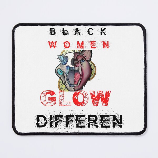 Item preview, black women glow differently retro vintage designed and sold by shopghita45.
