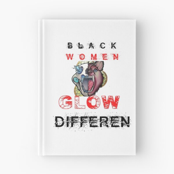 Item preview, black women glow differently retro vintage designed and sold by shopghita45.