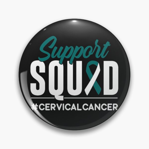 Item preview, Support Squad cervical cancer warrior designed and sold by Clavitaps.