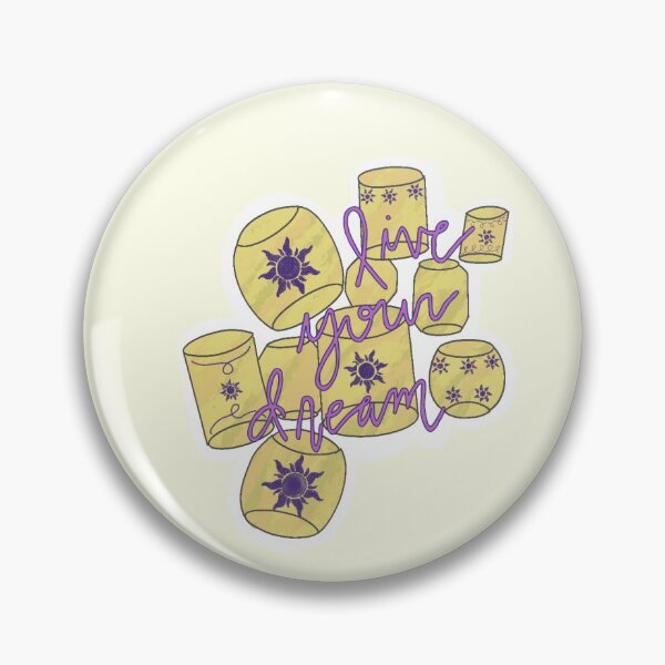 Item preview, Live Your Dream Lanterns - Tangled Inspired Sticker  designed and sold by lovemacdesigns.