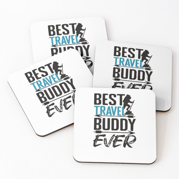 Item preview, Best Travel Buddy Ever Funny Travelling designed and sold by SharpThreadZ.
