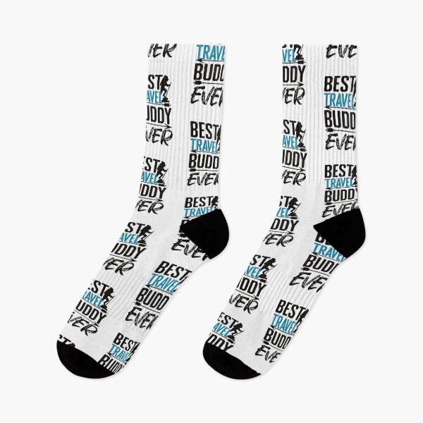 Item preview, Best Travel Buddy Ever Funny Travelling designed and sold by SharpThreadZ.