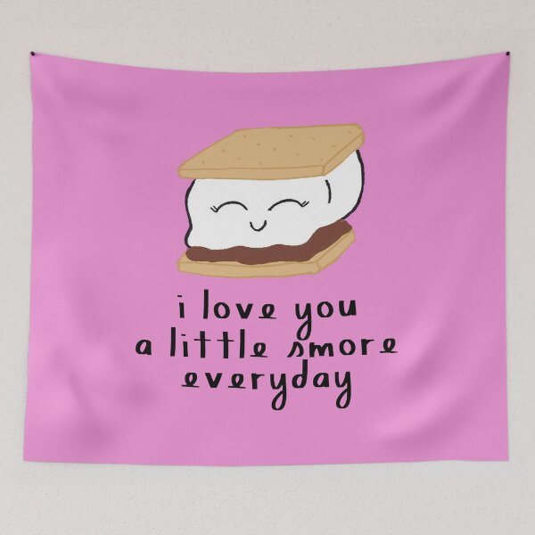 Item preview, I Love You A Little S'more Everyday designed and sold by sarahrinouye.