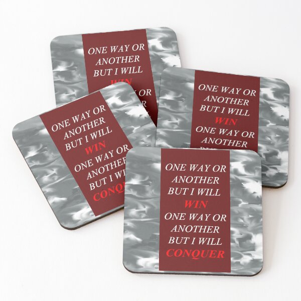 Item preview, One Way Or Another But I Will Win D24 designed and sold by SelfUpgrade.