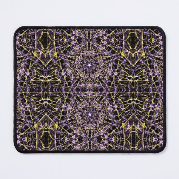 Item preview, Liquid Light Series #57 ~ Purple and Yellow Abstract Fractal Pattern designed and sold by Ascension Vibrations.