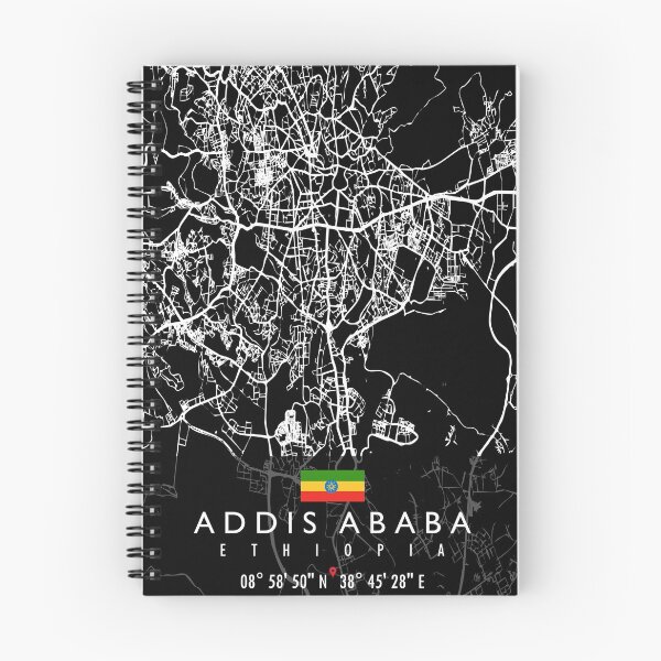 Item preview, ADDIS ABABA MAP ETHIOPIA designed and sold by hatimelhag.