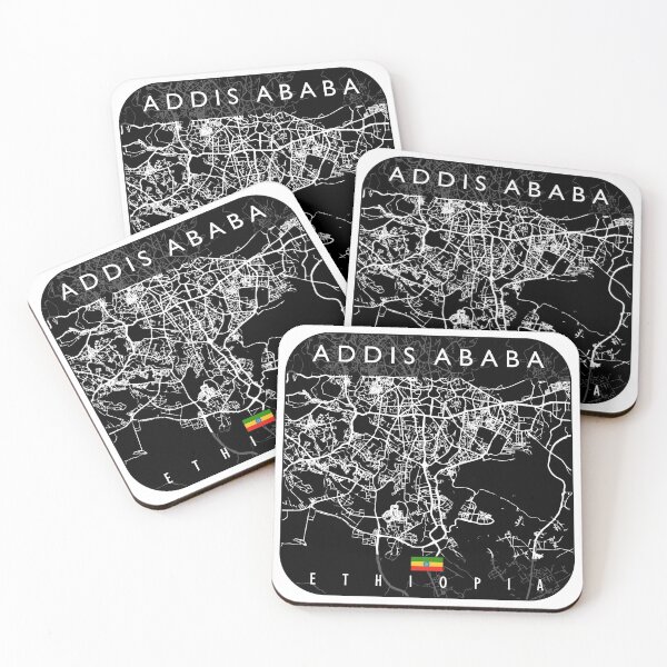 Item preview, ADDIS ABABA MAP ETHIOPIA designed and sold by hatimelhag.