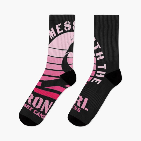 Item preview, Cancer messed with wrong girl breast cancer designed and sold by Clavitaps.