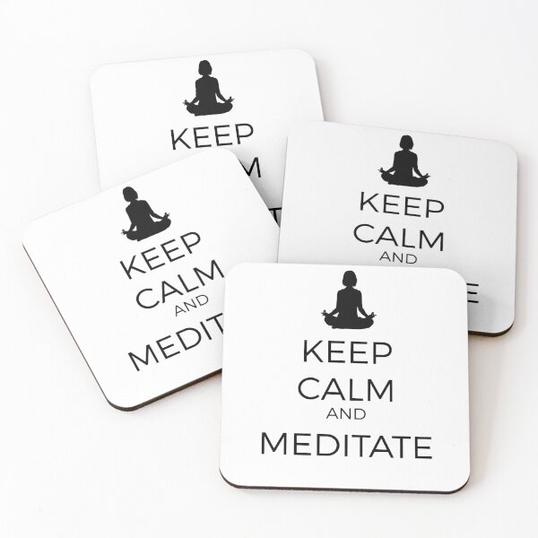 Item preview, Keep Calm and Meditate designed and sold by Robert Ropars.