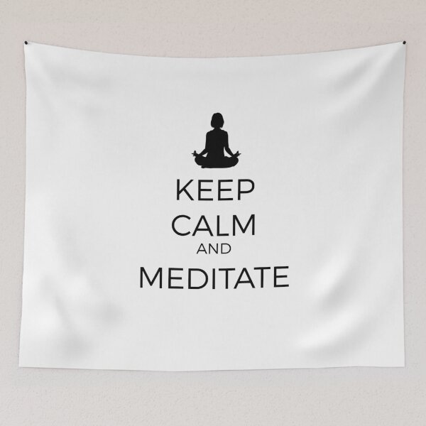 Item preview, Keep Calm and Meditate designed and sold by Robert Ropars.