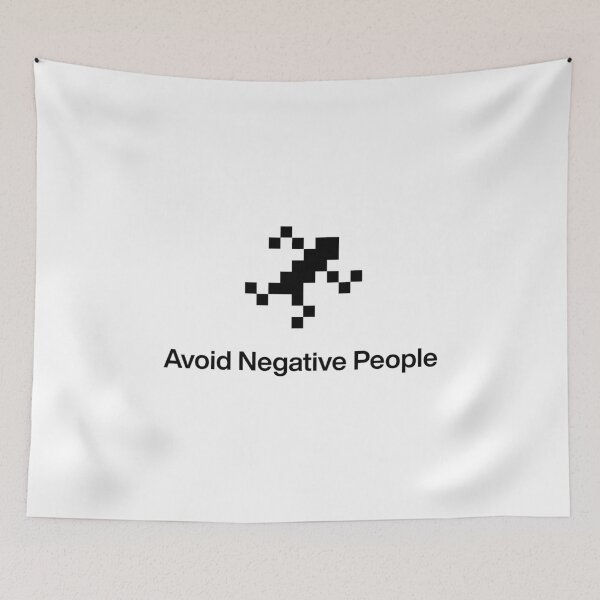 Item preview, avoid negative people designed and sold by ARTTY SHOP.