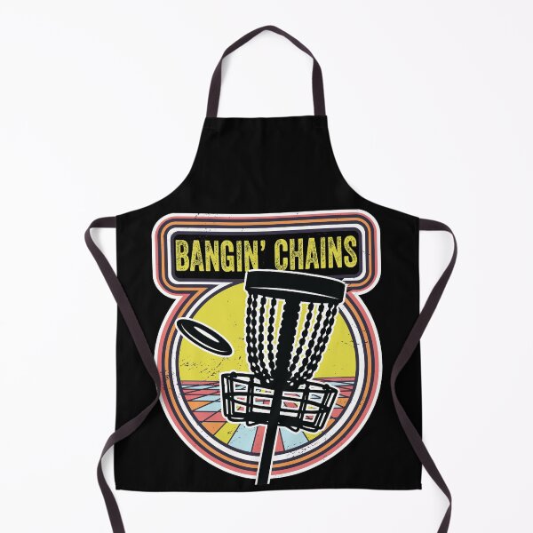 Item preview, Bangin Chains Disc Golf Frisbee Golf retro vintage Funny designed and sold by Farid94.
