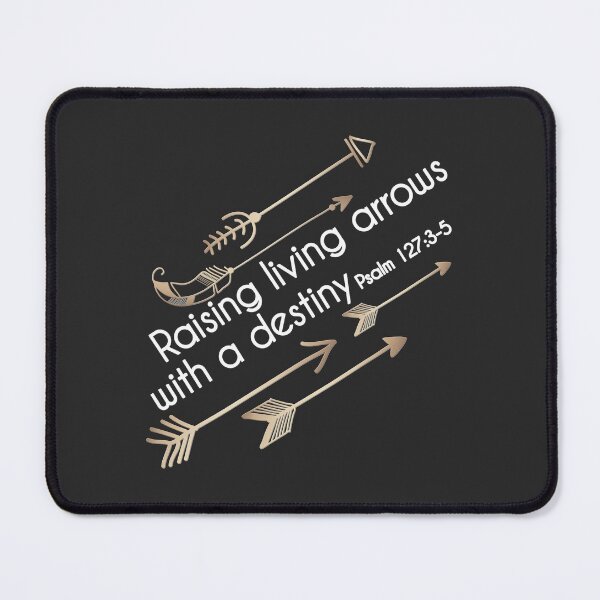 Item preview, Christian Design - Raising Arrows with Destiny - Psalm 127 designed and sold by simplydesignart.
