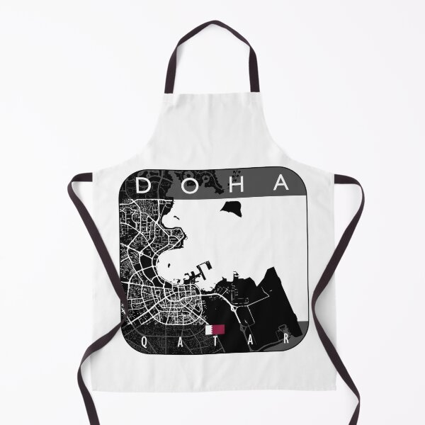 Item preview, DOHA MAP QATAR designed and sold by hatimelhag.