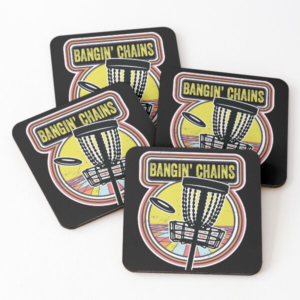 Item preview, Bangin Chains Disc Golf Frisbee Golf retro vintage Funny designed and sold by Farid94.