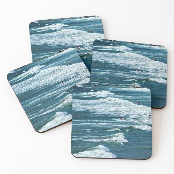 Item preview, Breaking Waves Surfers Seascape Aerial View designed and sold by worldways.