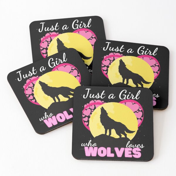 Item preview, just a girl who loves wolves designed and sold by narilex.