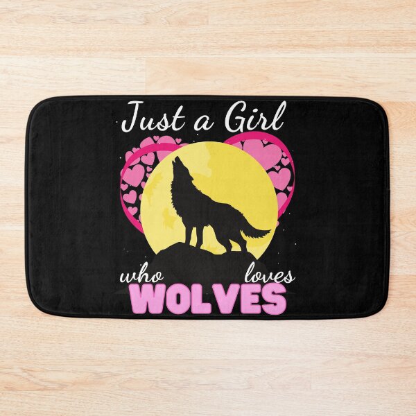 Item preview, just a girl who loves wolves designed and sold by narilex.