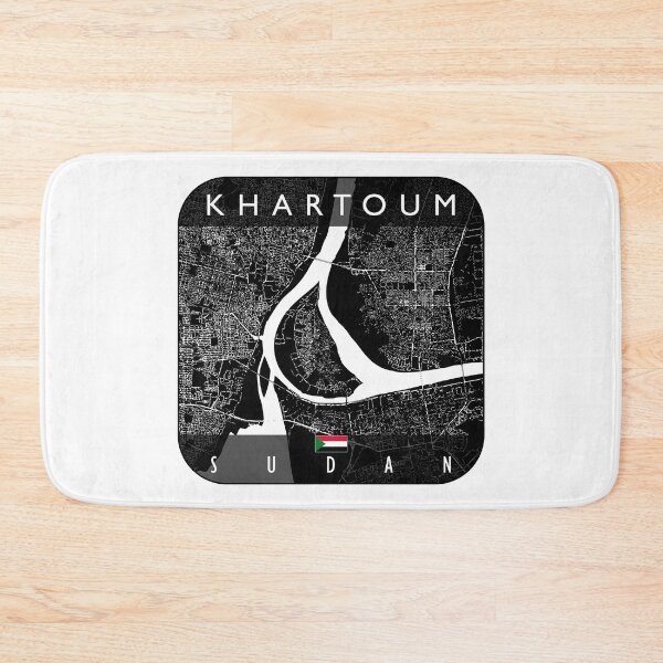 Artikelvorschau, KHARTOUM KARTE SUDAN entworfen und verkauft von hatimelhag.