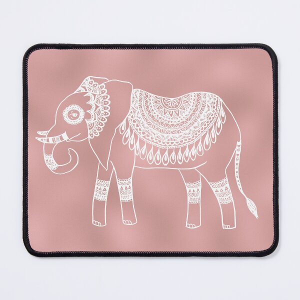 Item preview, Rose Gold Boho Elephant designed and sold by Julie Erin Designs.